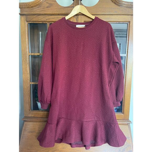 Anthropologie - Mare Mare Wine Tunic Dress - Picture 6 of 7